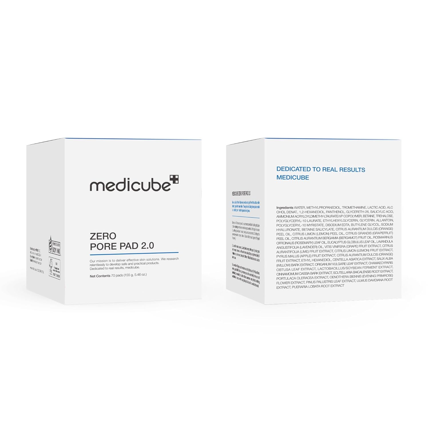 Medicube Zero Pore Pad 2.0 | Exfoliating Toner Pads for Pore Care