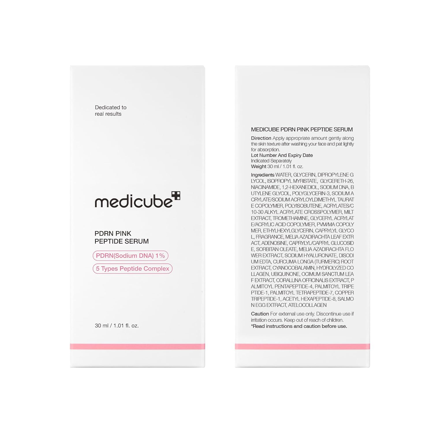 Medicube PDRN Pink Peptide Serum | Hydrating Glow Serum