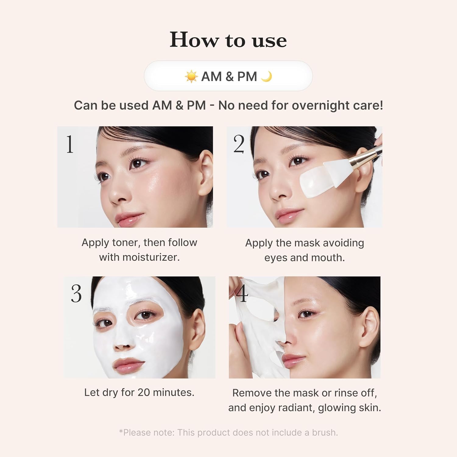 Medicube Collagen Glazed Milky Glow Mask | Daytime Peel-Off Facial Mask