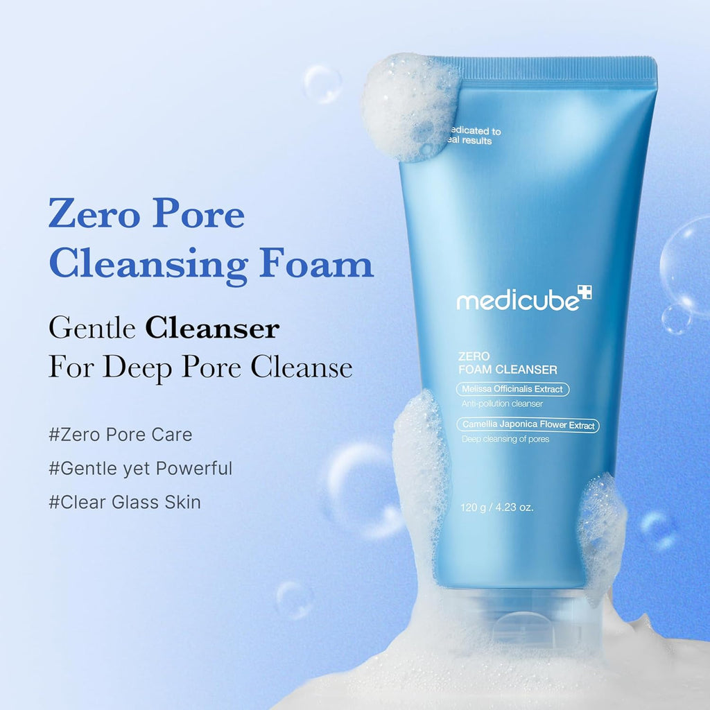 Medicube Zero Foam Cleanser | Gentle Pore Care Facial Cleanser
